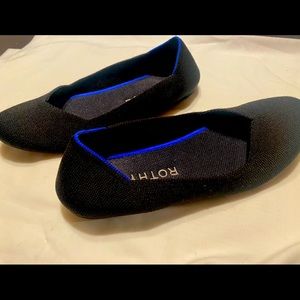 Rothy’s ballet flat 8.5 Black